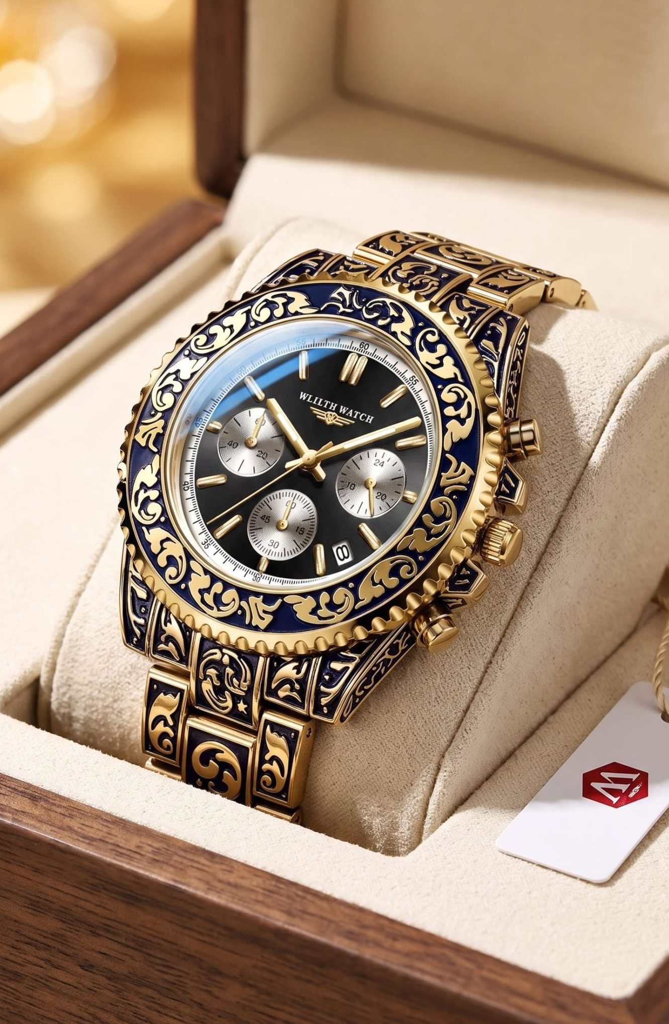 Montre OLEVS Carrée de Luxe pour Homme